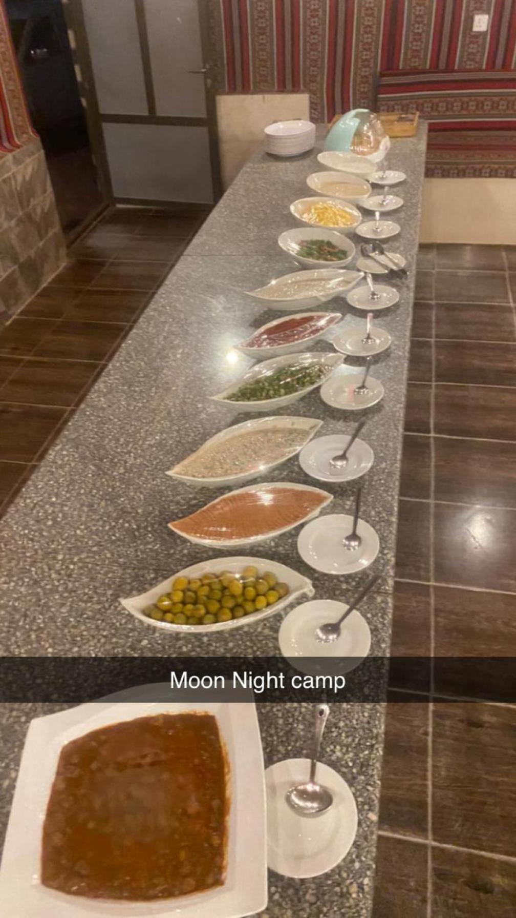 Hotel Moon Night Camp Wadi Rum Exterior foto